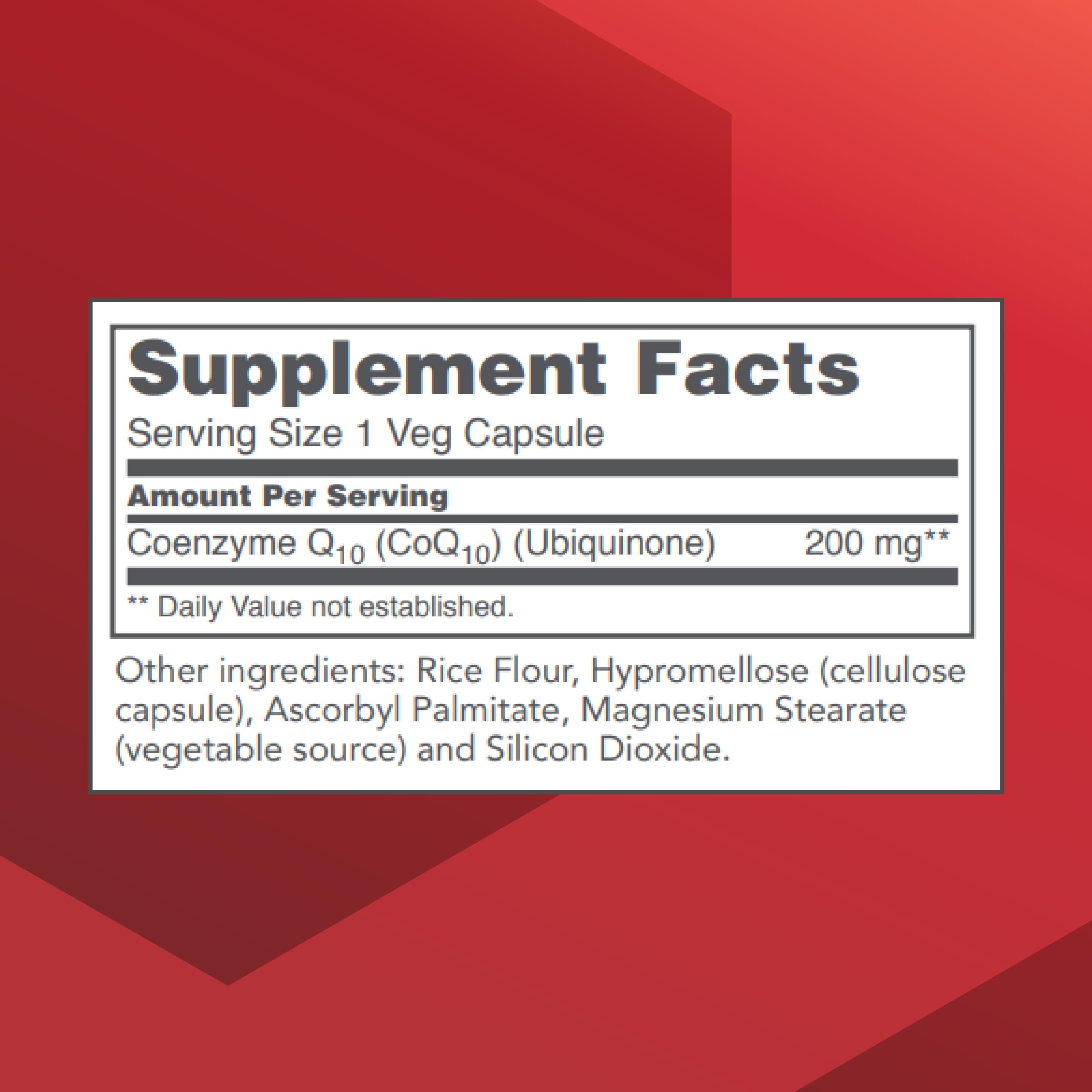 Protocol CoQ10 200 mg | Heart Health Support | Vegan & Non-GMO | 30 Veg Capsules