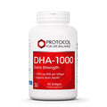 Protocol DHA-1,000 Extra Strength DHA 1,000mg Fish Oil – Brain Health & Support | Easy Digestion | Non-GMO & Halal | 90 Softgels