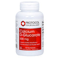 Calcium D-Glucarate 500mg Detox Support – Non-GMO, Dairy Free | Protocol for Life Balance