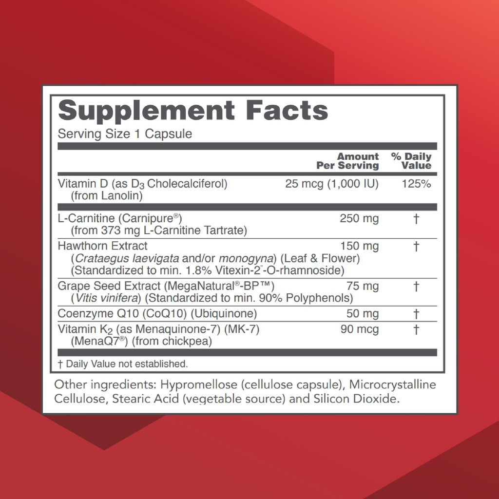 PROTOCOL FOR LIFE BALANCE Clinical Cardio-6 – Heart Health & Normal Range Blood Pressure Support | Soy & Dairy Free, 90 Veg Caps