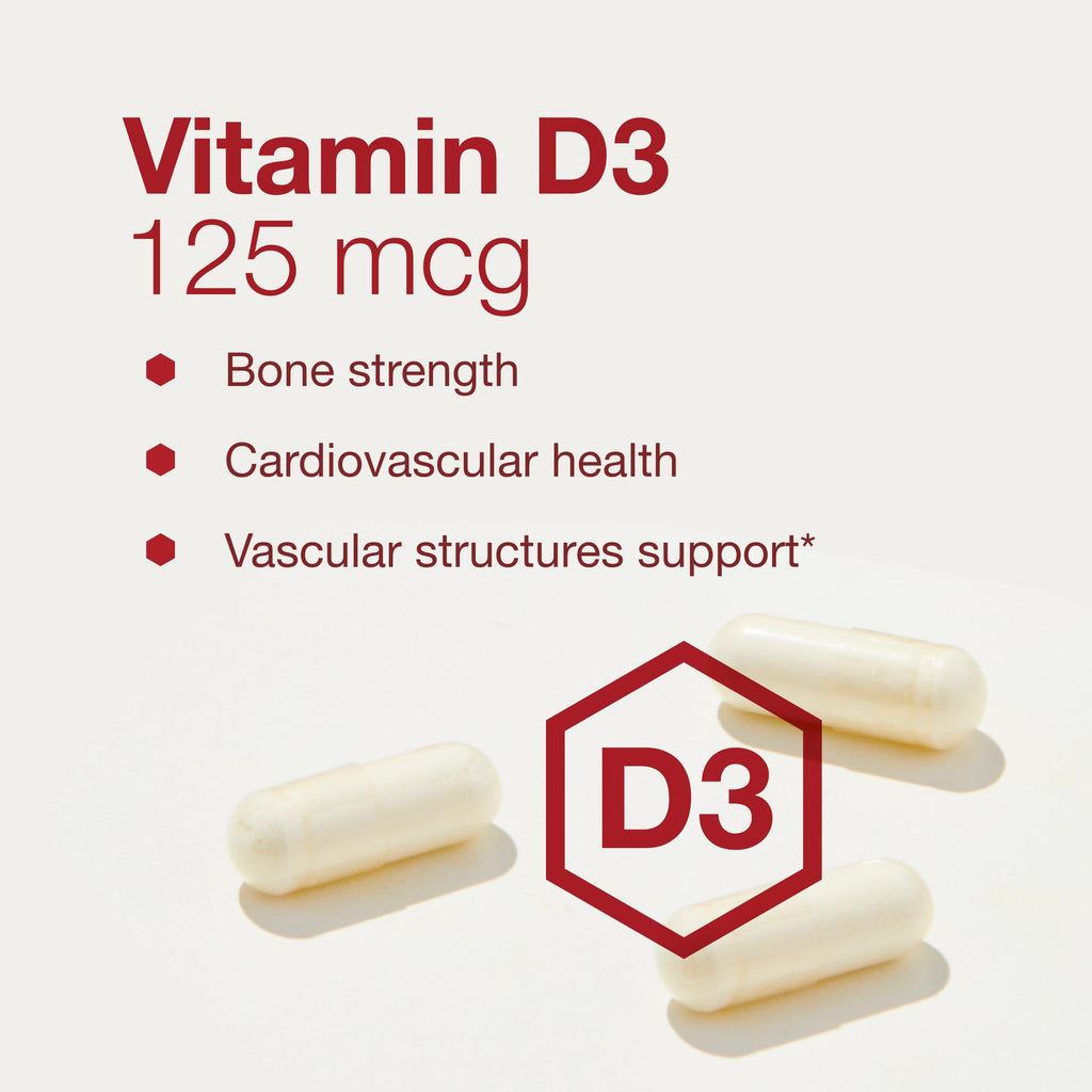 Protocol For Life Balance K2 MK-7 & D3 – Bone Health & Vascular Support, 60 Veg Capsules