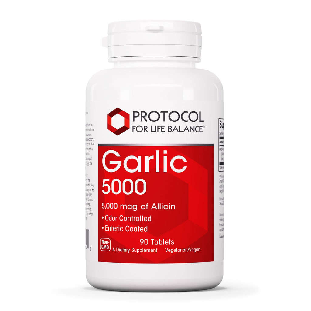 Protocol Garlic 5,000 Allicin Supplement – Odor Controlled