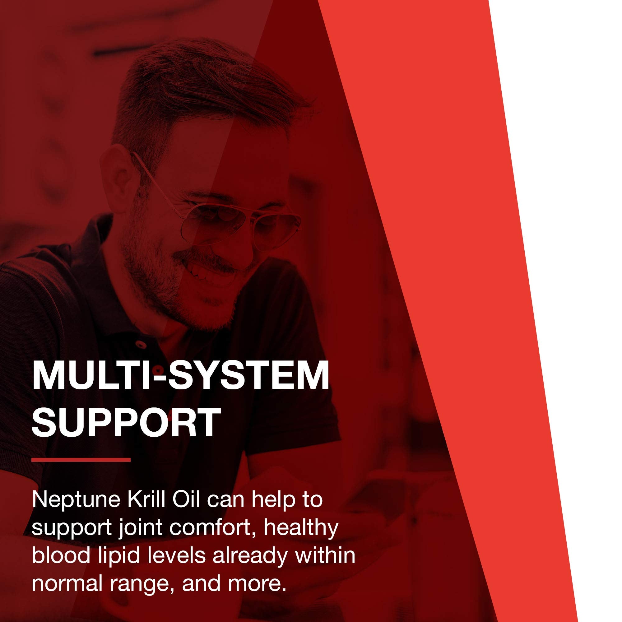 Protocol Krill Oil 500mg - Krill Oil Supplement with DHA & EPA - Astaxanthin - 60 Softgels - Non-GMO & Halal