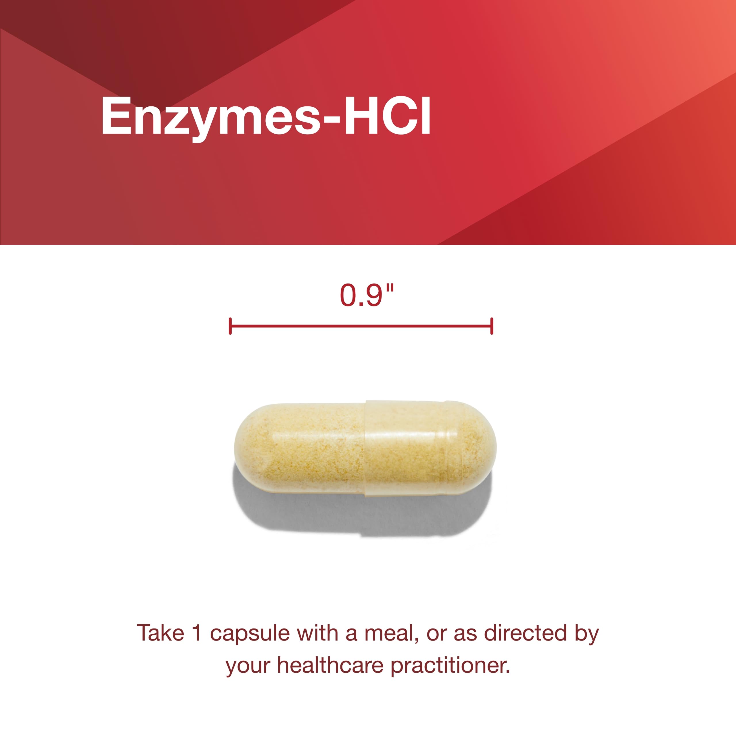 Protocol for Life Balance Enzymes-HCl - Digestive Enzymes with Bromelain | 120 Capsules
