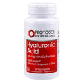 Protocol For Life Balance Hyaluronic Acid 100mg – Skin, Joint & Eye Support | 60 Veg Caps | Non-GMO & Kosher