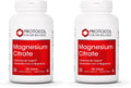 Magnesium Citrate 400mg – Heart Health & Bone Support | Protocol for Life Balance | Vegan, Kosher & Halal | 100 Tabs (Pack of 2)