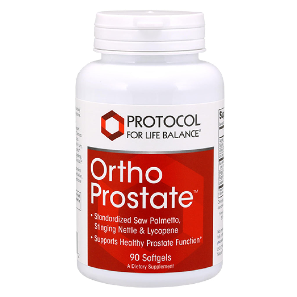 Protocol Ortho Prostate - Men's Prostate Health Supplement* - with Saw Palmetto Extract, Stinging Nettle Extract & Zinc Gluconate - 90 Softgels