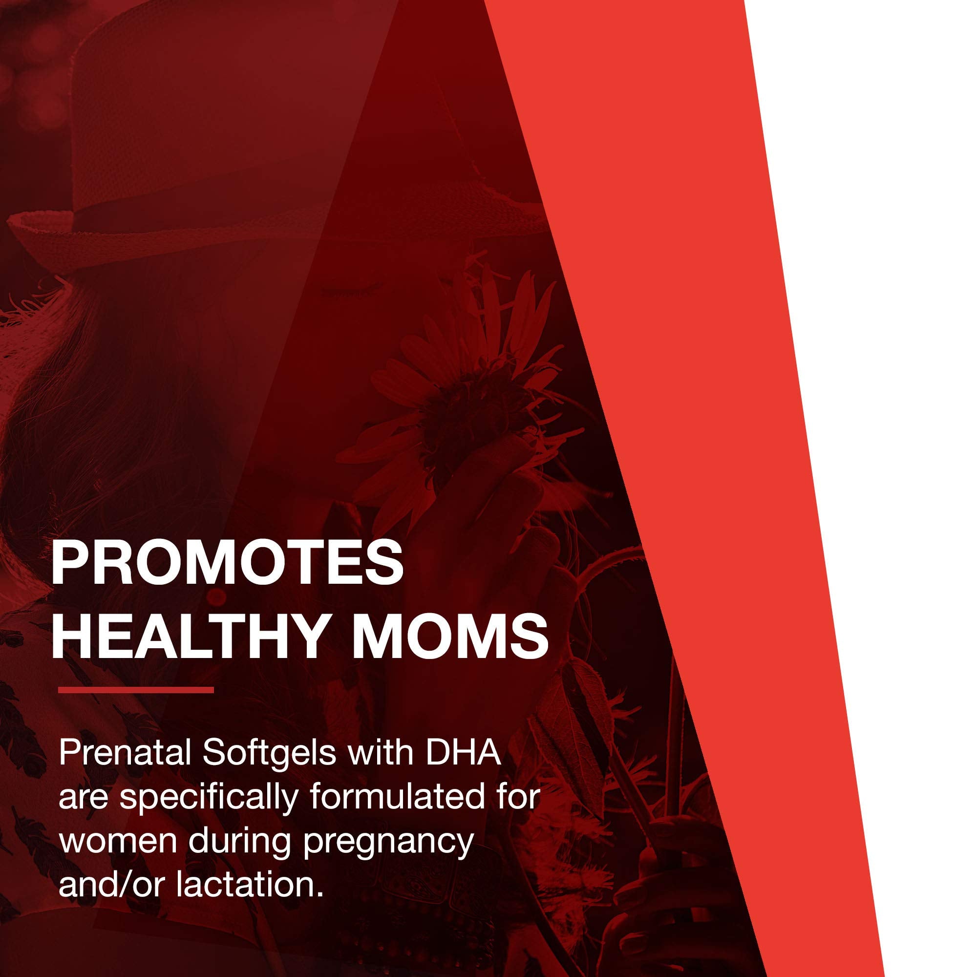 Protocol Pre-Natal DHA Multivitamin - 250 mg DHA - Halal & Dairy Free - 90 Softgels
