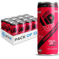 PRÜVIT Cherry Lightning Keto Up Drink – Ready-to-Drink Ketones for Focus (12 Pack)