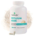 Psyllium Husk Capsules 1500mg – Digestive Health, Regularity & Weight Management | Non-GMO, 240 Capsules
