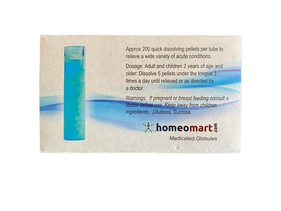 Pulex Irritans Homeopathy Pellets 200C Potency – Pack of 2 | Homeomart