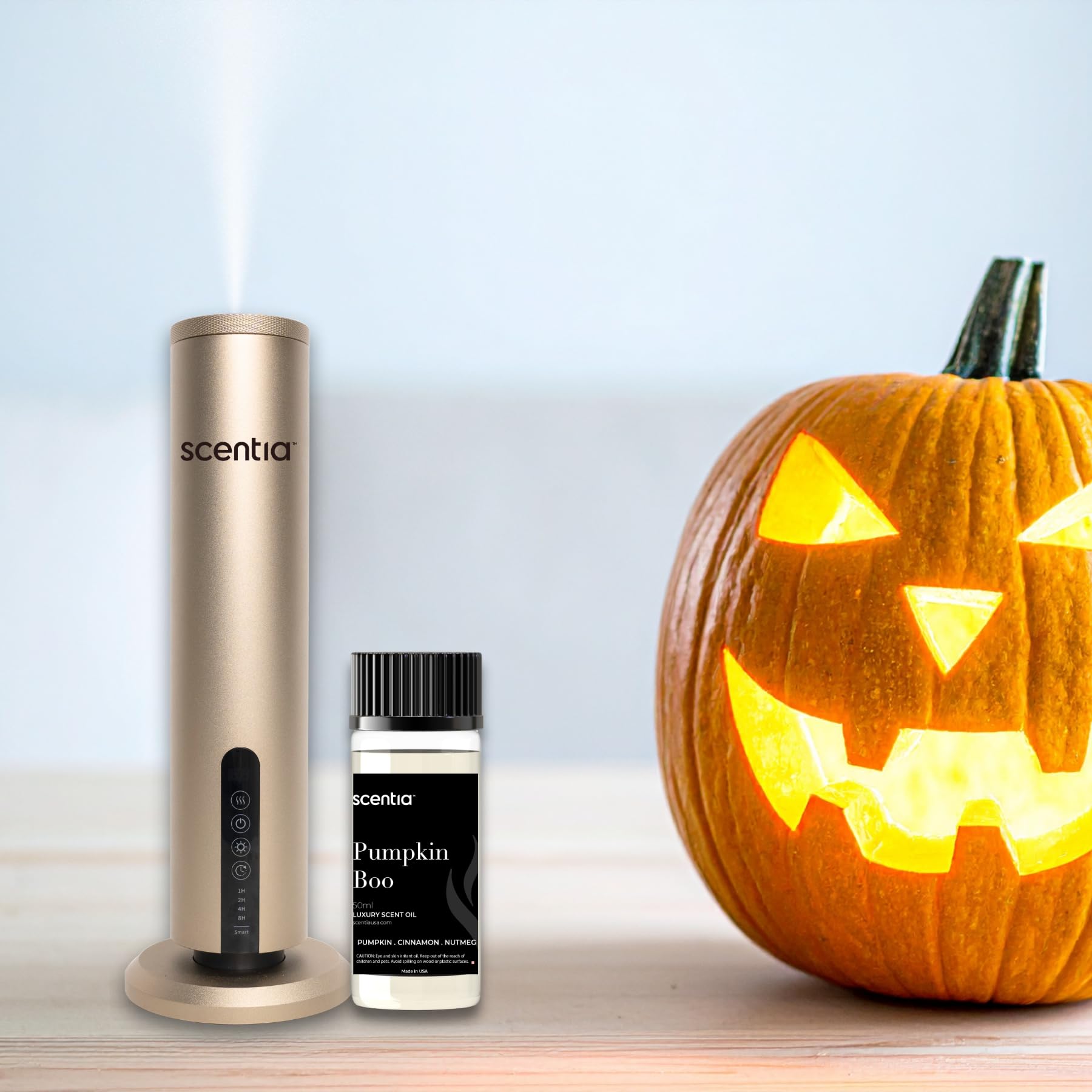 Pumpkin Boo Essential Oil – 50ml Premium Fall Fragrance for Diffusers & Candles