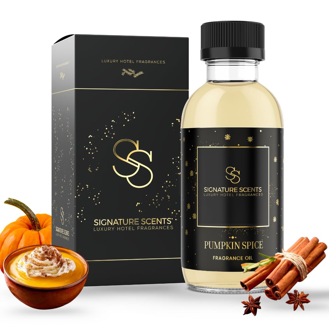 Luxury Pumpkin Spice Diffuser Oil for Hotels and Homes – 4.05 fl oz
