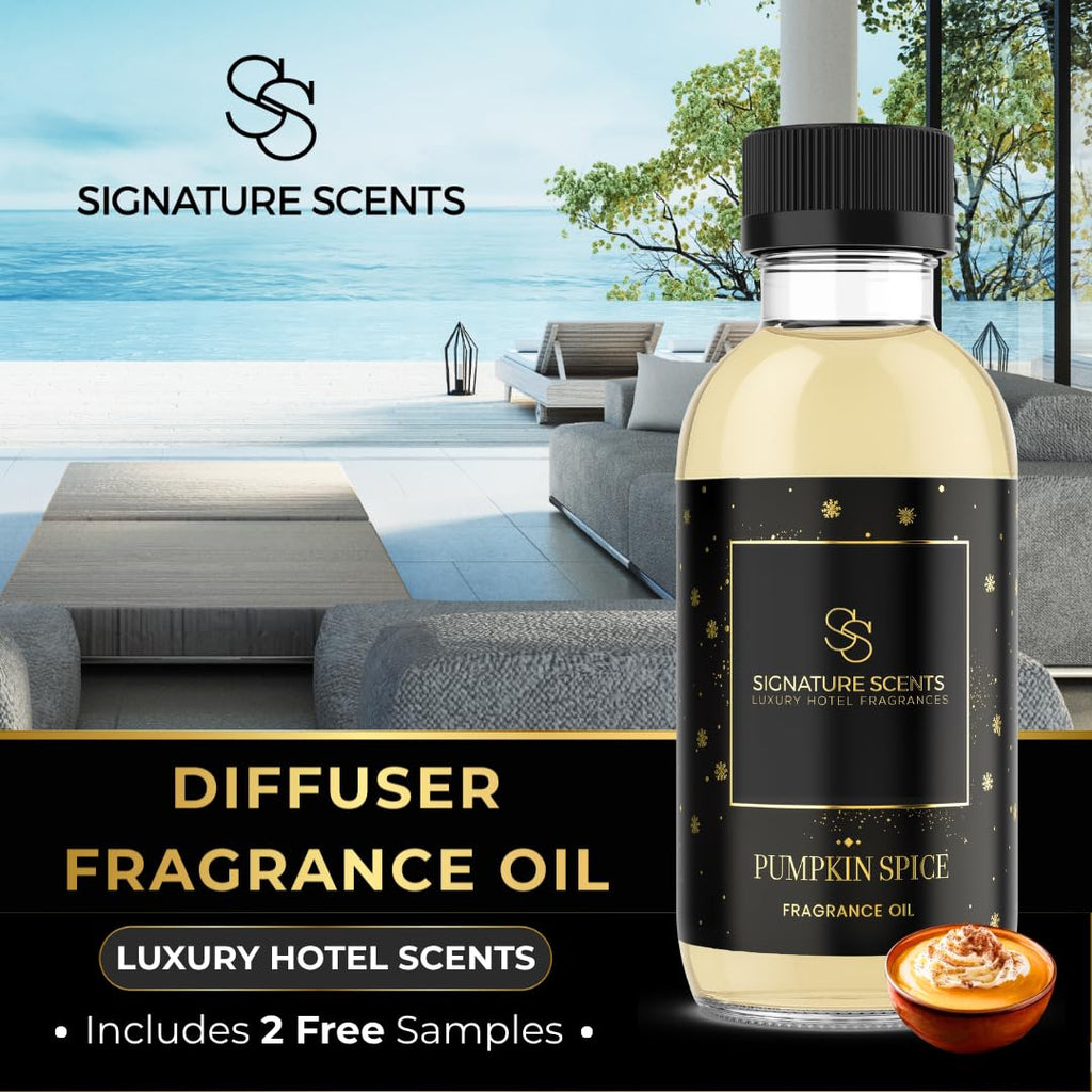 Luxury Pumpkin Spice Diffuser Oil for Hotels and Homes – 4.05 fl oz