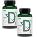 Puori Vitamin D3 Softgels 2500 IU (62.5 mcg) – 240 Count, Non-GMO & Gluten-Free