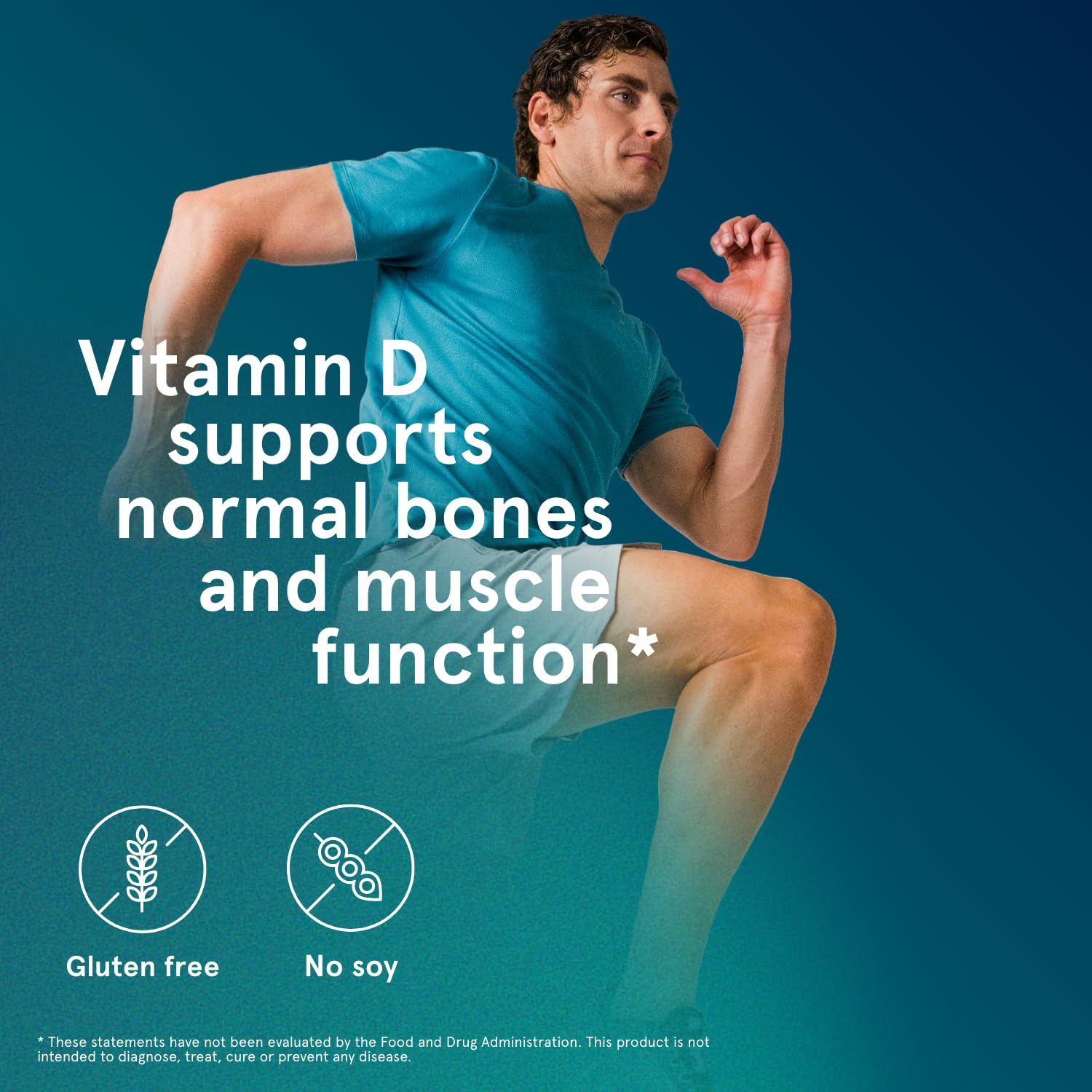 Puori Vitamin D3 Softgels 2500 IU (62.5 mcg) – 240 Count, Non-GMO & Gluten-Free
