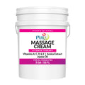 PURA 1st Wellness Vitamin Therapy Massage Cream - Unscented, 128oz, Professional Massage Cream for Physical Therapy