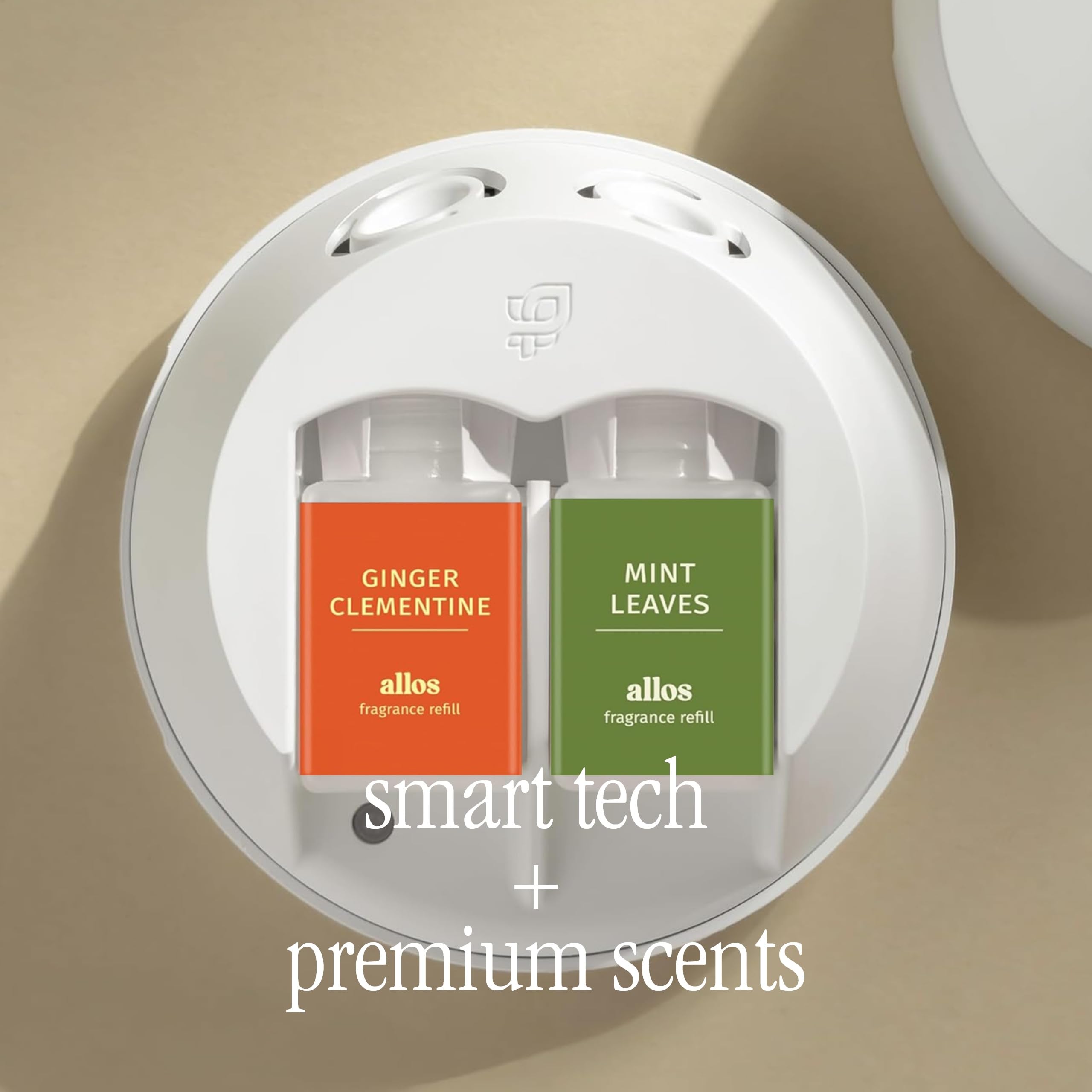 Pura 4 Smart Fragrance Diffuser Starter Set – Ginger Clementine & Mint