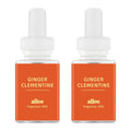 Pura & Allos Ginger Clementine Fragrance Refill for Smart Home Diffusers - 2 Pack