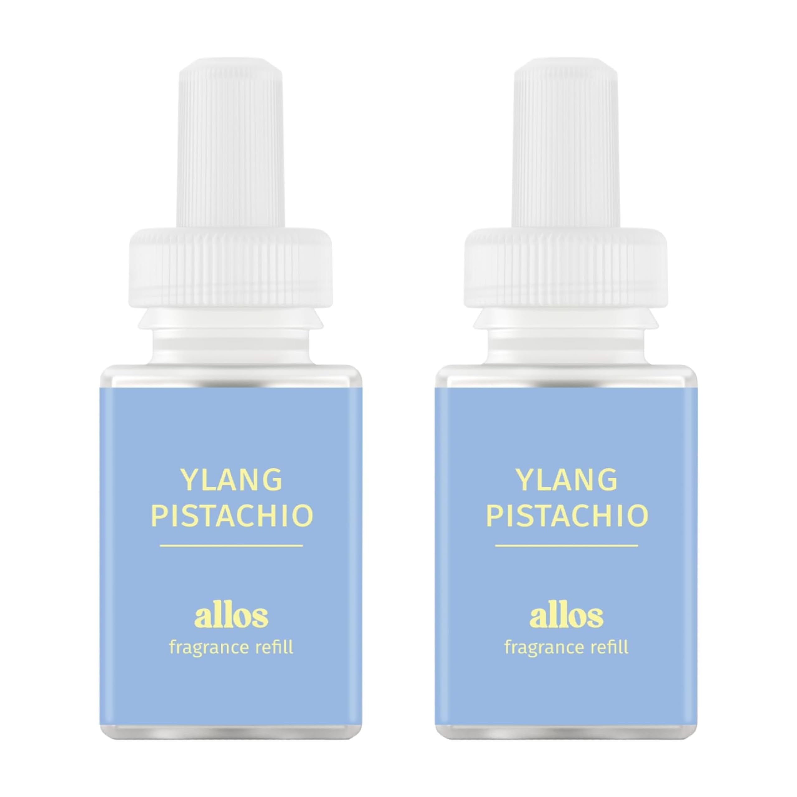 Pura and Allos Ylang Pistachio Calm Fragrance Refill – 2 Pack for Smart Diffusers