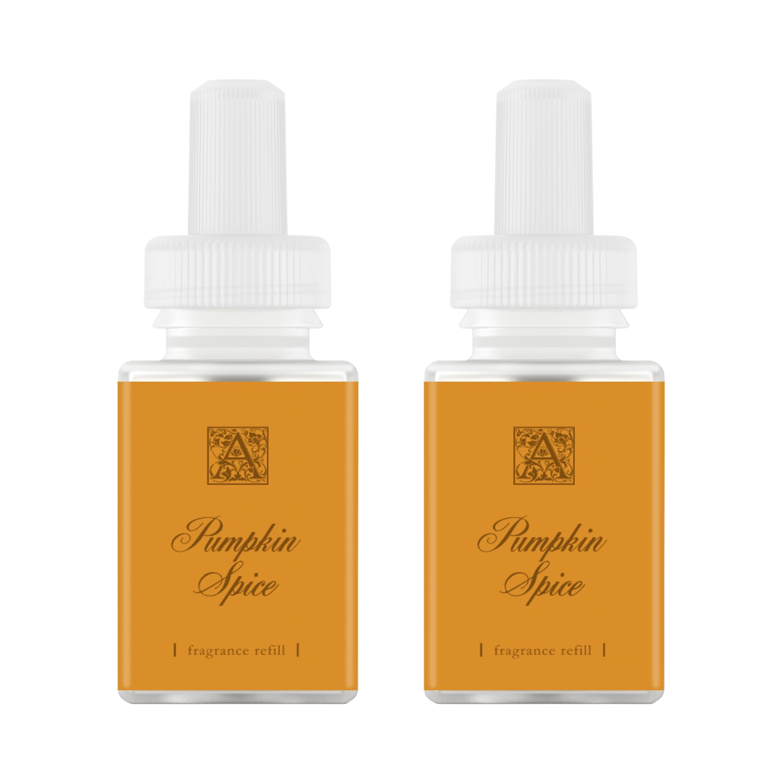 Pura & Aromatique Home Scent Refill - Pumpkin Spice, 2-Pack | 120-Hour Smart Diffuser Fragrance