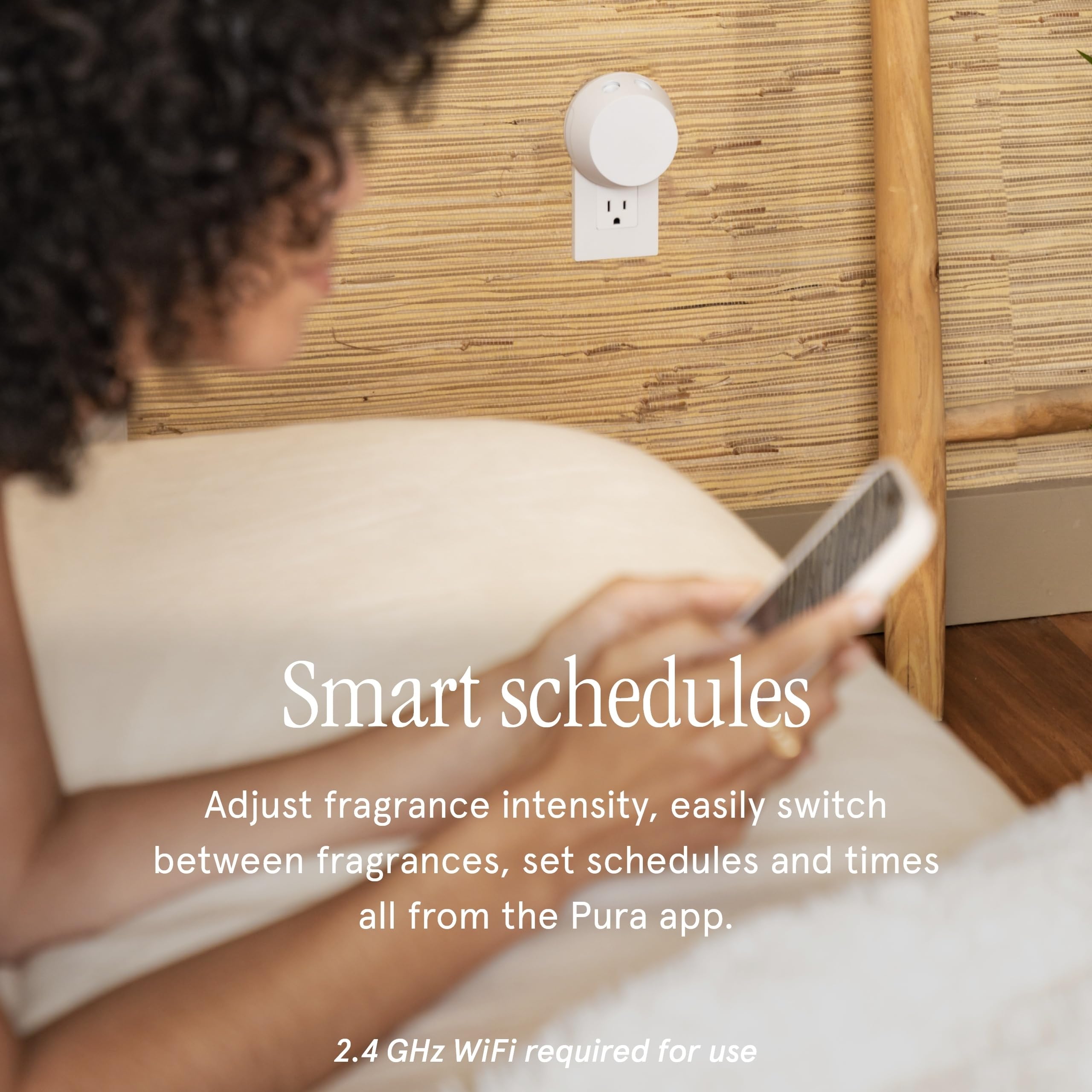 Pura 4 Smart Diffuser Starter Set – Home Fragrance with Original + Fir & Grapefruit Refills