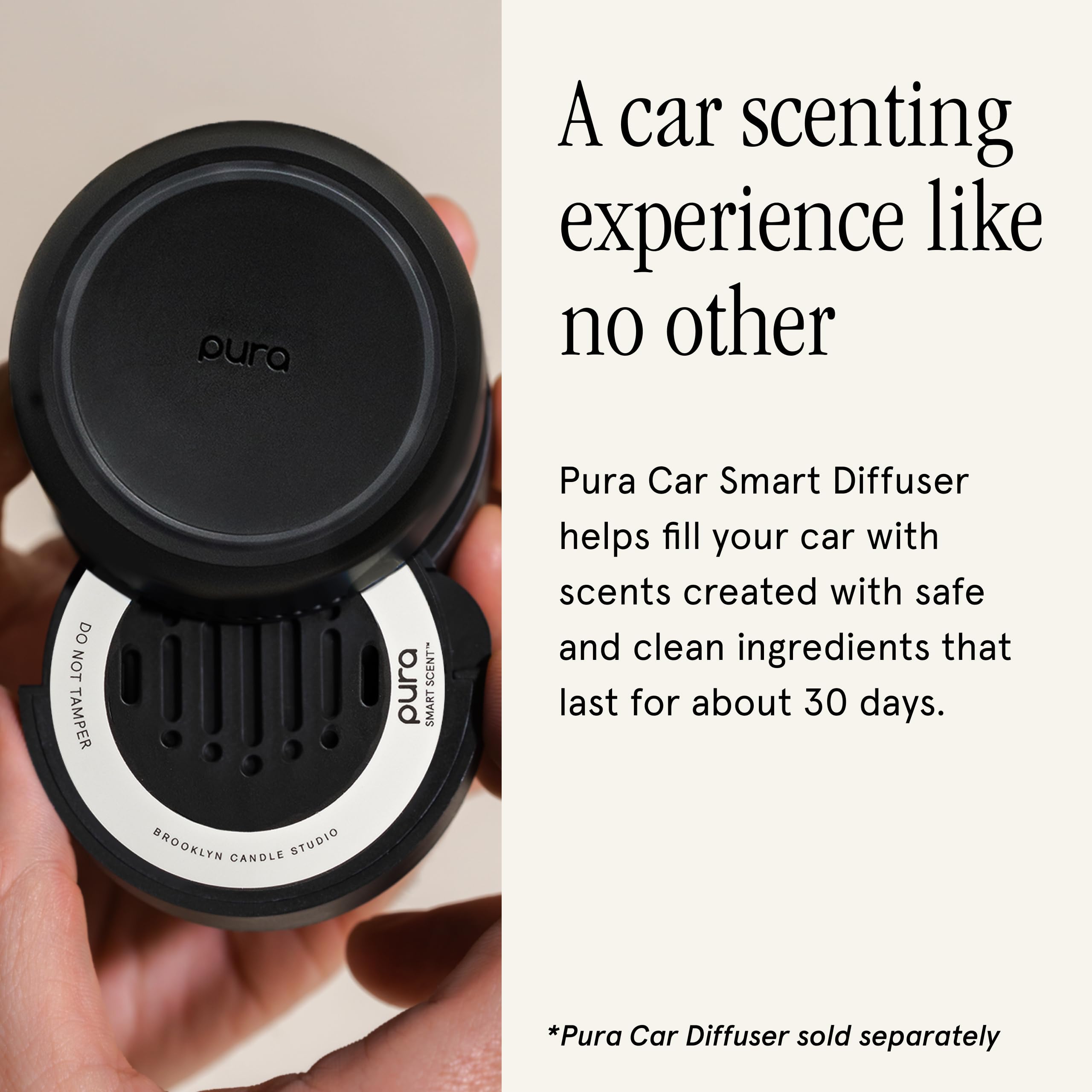Car Scent Refill for Pura Car Diffusers – Santorini | Pura & Brooklyn