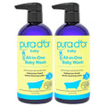 PURA D’OR All-in-One Baby Wash – 32 Oz, Tear-Free & Hypoallergenic