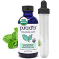 PURA D'OR Spearmint Essential Oil (4oz) - Therapeutic Grade, Diffuser & Aromatherapy