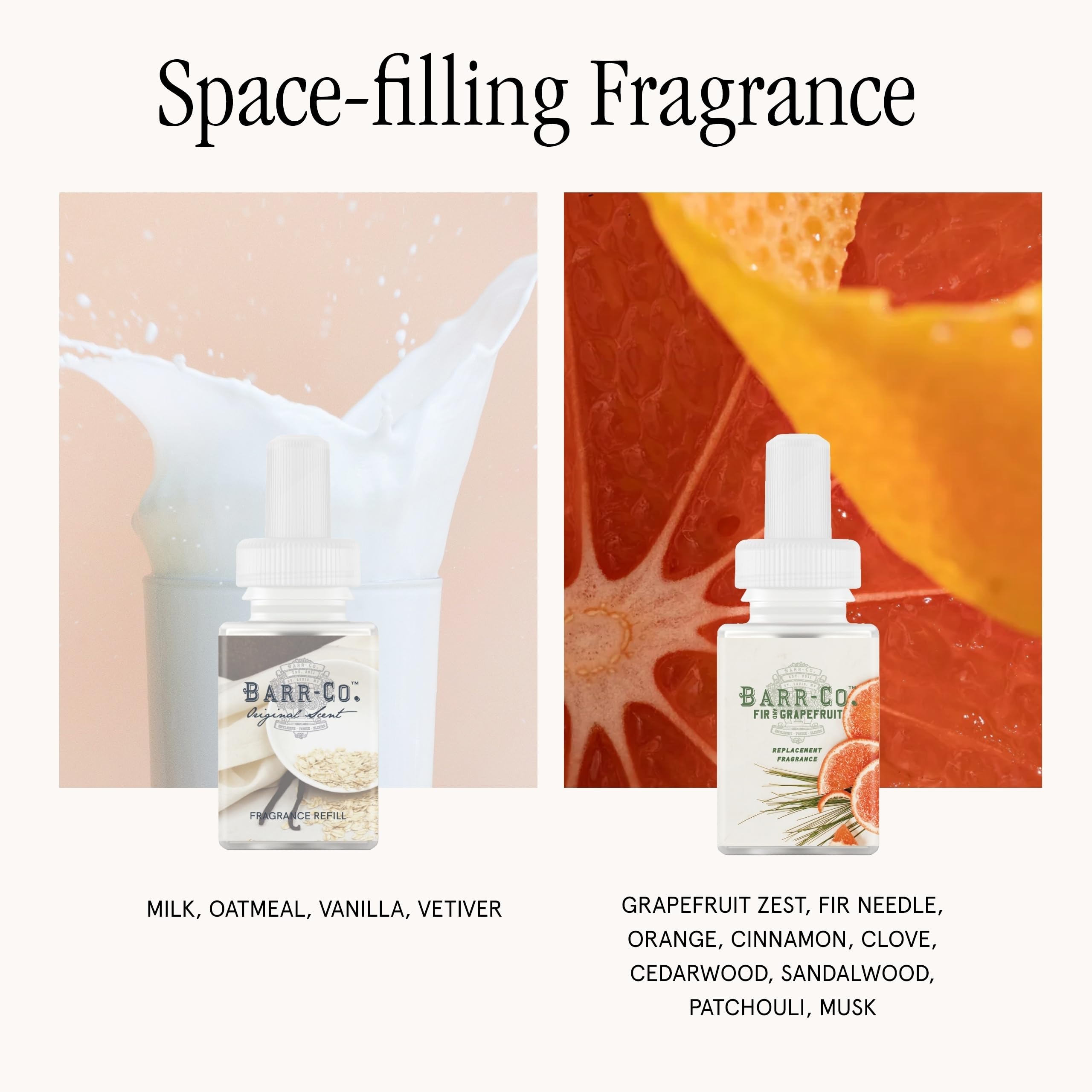 Pura 4 Smart Diffuser Starter Set – Home Fragrance with Original + Fir & Grapefruit Refills