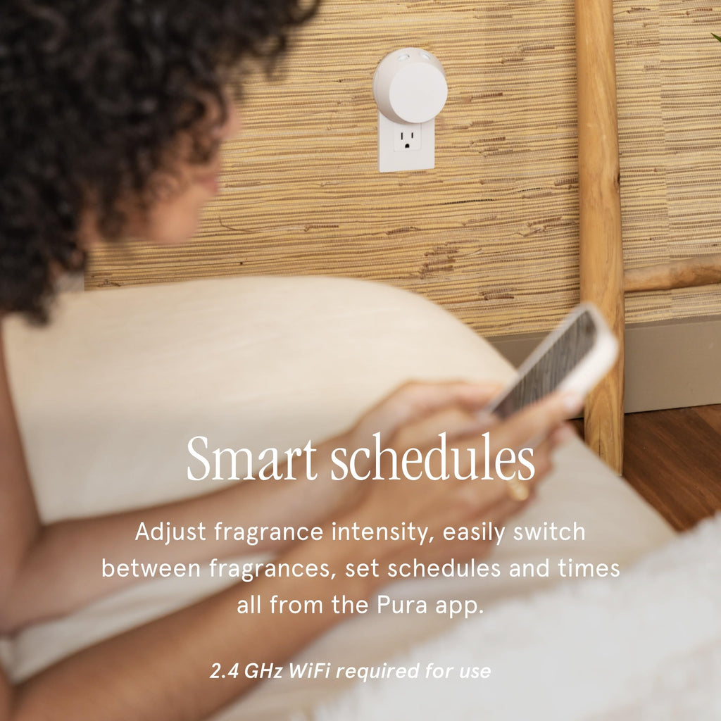 Pura 4 Smart Fragrance Diffuser - Adjustable Wi-Fi Diffuser with LED Light (2025)