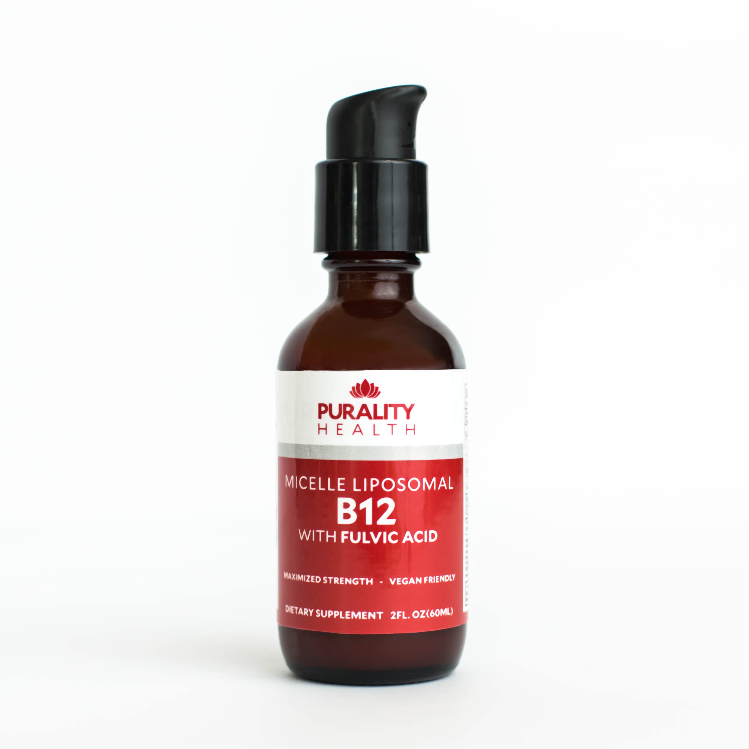 Purality Health Micelle Liposomal Vitamin B12 2500 mcg | Vegan, Methylcobalamin