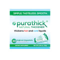 Purathick Natural Thickener - 30 Single-Serve Sticks for Dysphagia (Hot & Cold)