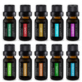 Pure Daily Care Aromatherapy Top 10 Essential Oil Synergy Blend Set – Therapeutic Grade – 10 x 10ml