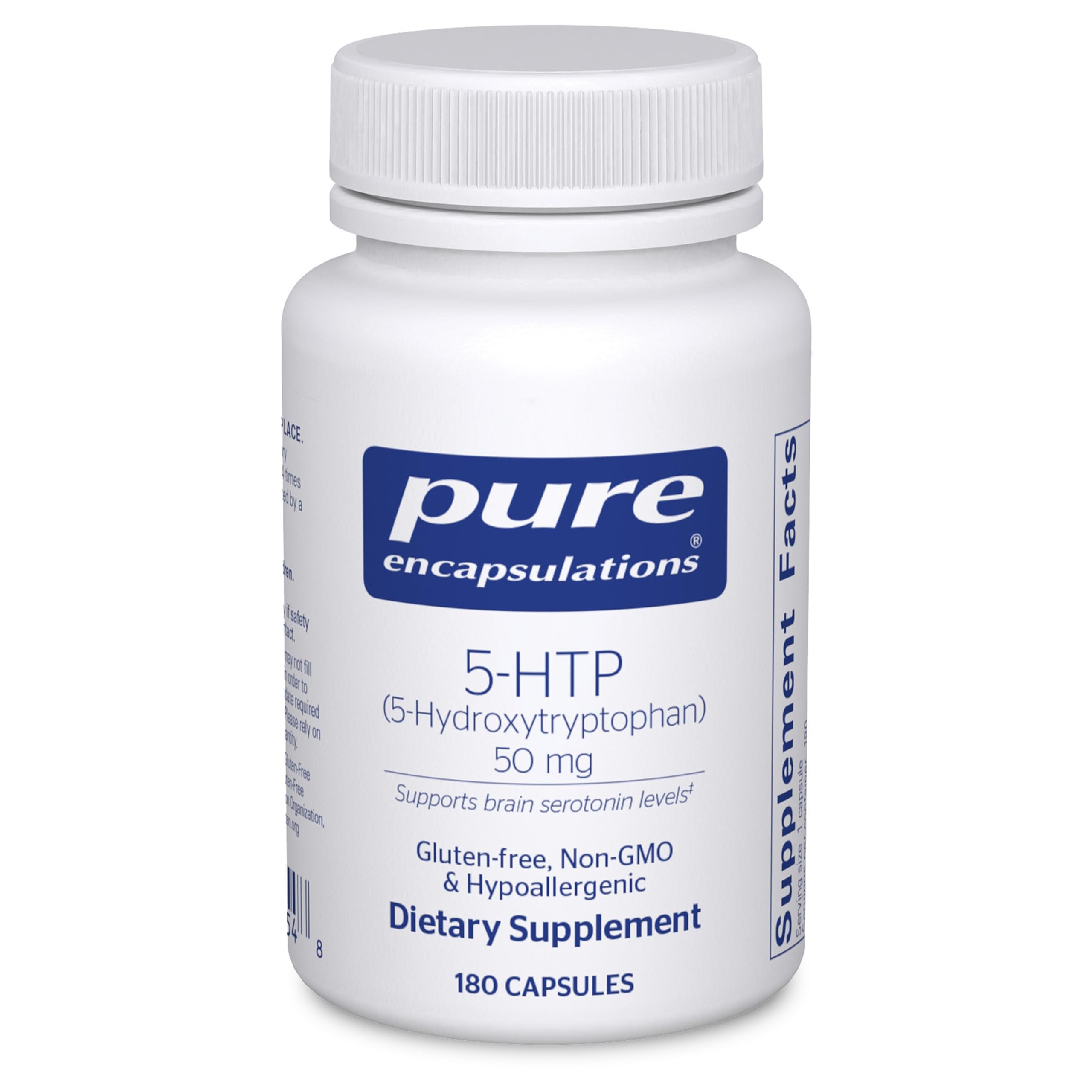 Pure Encapsulations 5-HTP 50 mg | 180 Capsules | Serotonin Support, Sleep & Appetite