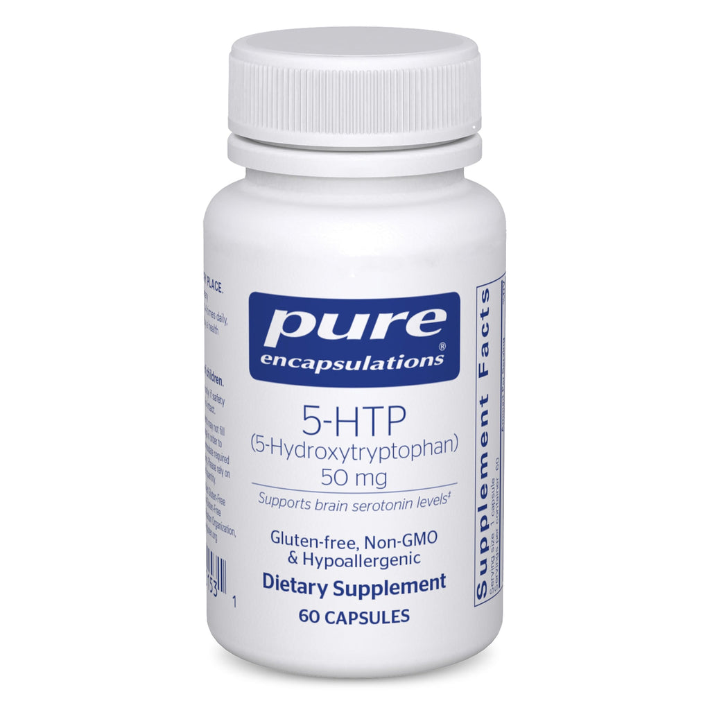 Pure Encapsulations 5-HTP 50 mg | 5-Hydroxytryptophan Supplement for Sleep, Mood & Appetite | 60 Capsules