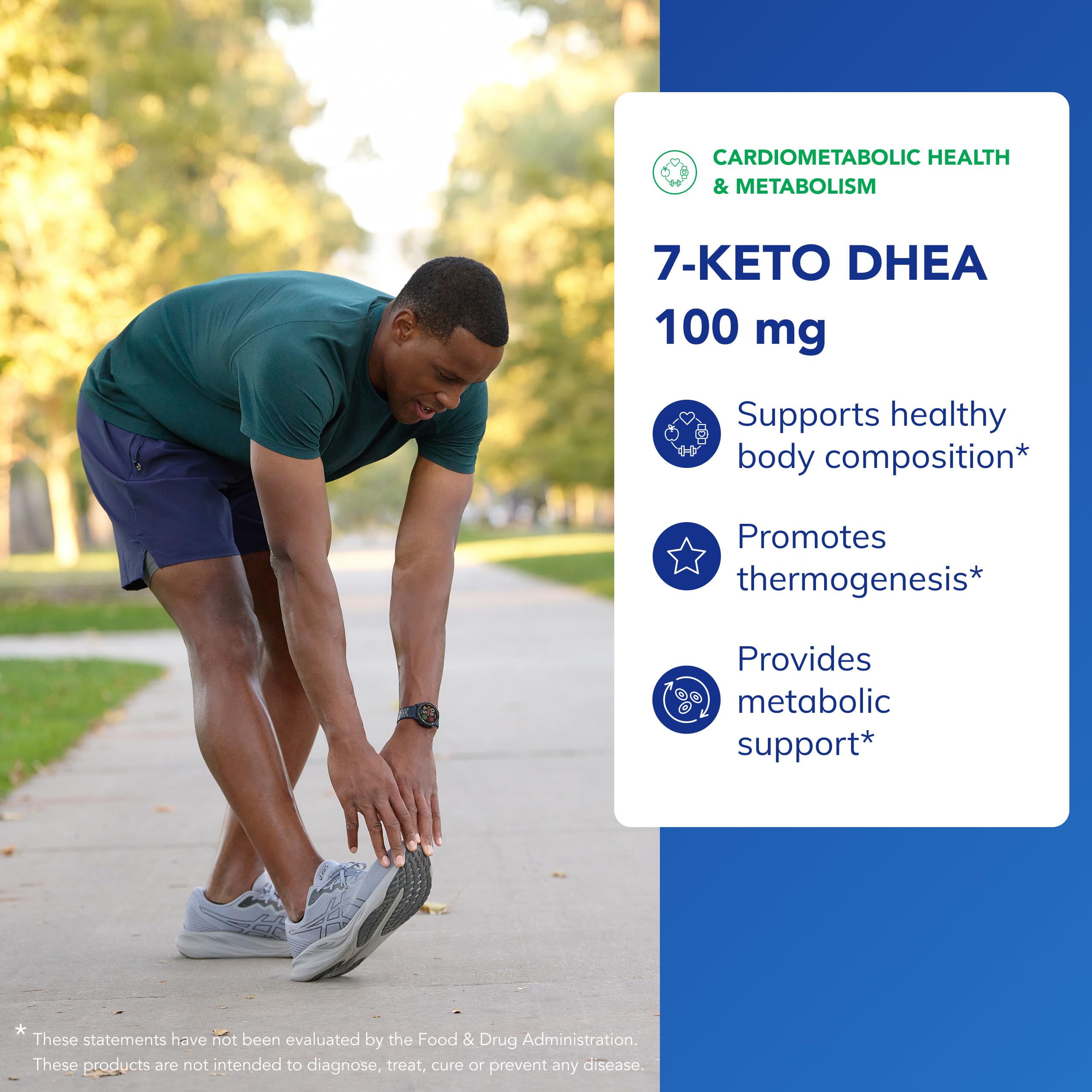 Pure Encapsulations 7-Keto DHEA 100 mg | Metabolic Support & Body Composition | 120 Caps