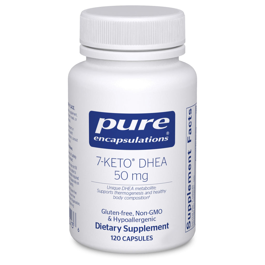Pure Encapsulations 7-Keto DHEA 50 mg | Supports Thermogenesis & Healthy Body Composition | 120 Capsules