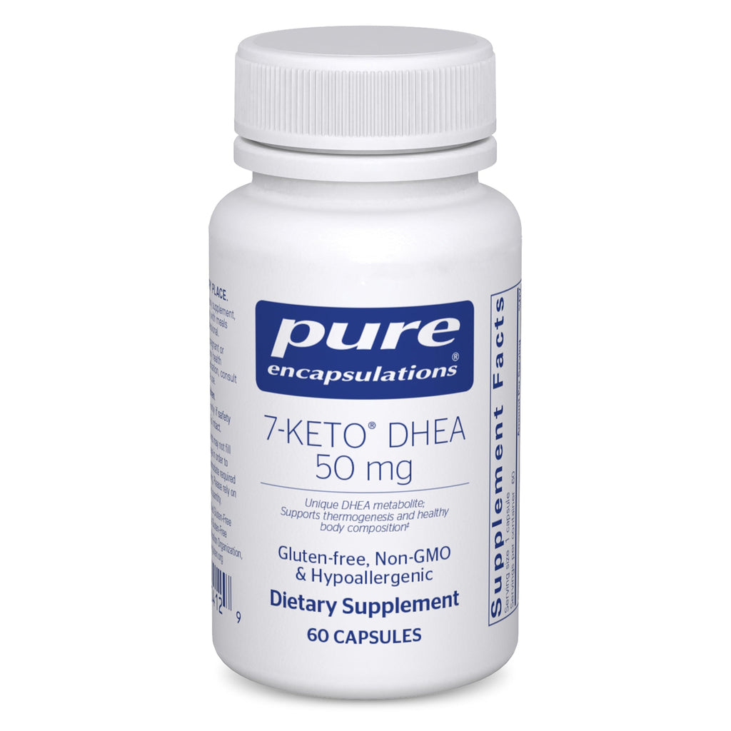 Pure Encapsulations 7-Keto DHEA 50 mg | Metabolic Support & Healthy Body Composition | 60 Capsules