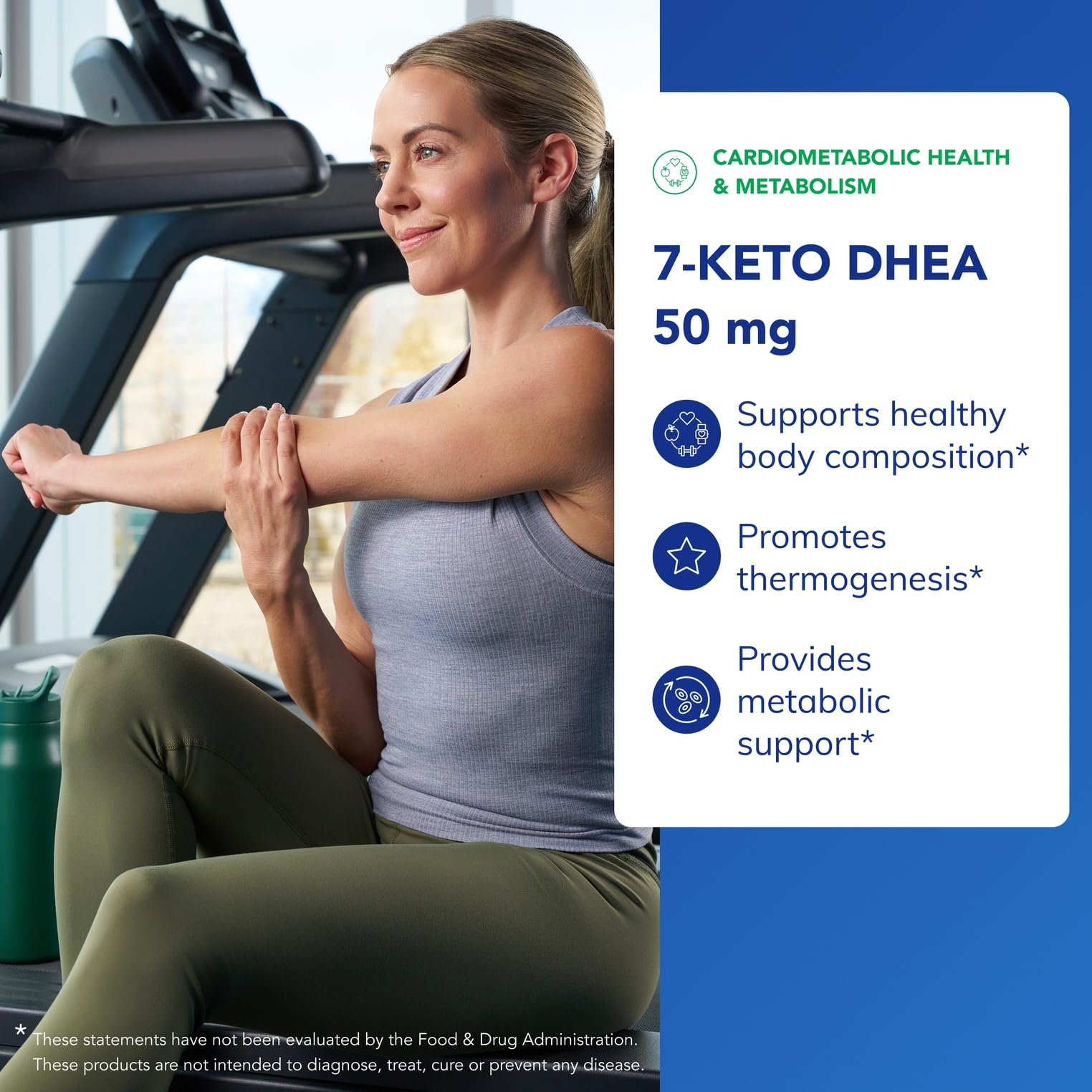 Pure Encapsulations 7-Keto DHEA 50 mg | Metabolic Support & Healthy Body Composition | 60 Capsules