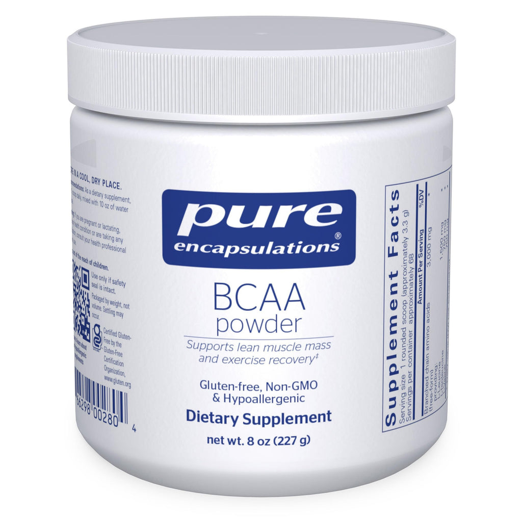 Pure Encapsulations BCAA Powder | Hypoallergenic Supplement to Support Muscle Function During Exercise | 8 Ounces