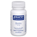 Pure Encapsulations Biotin 8 mg - Hair, Skin & Nail Support | 60 Capsules