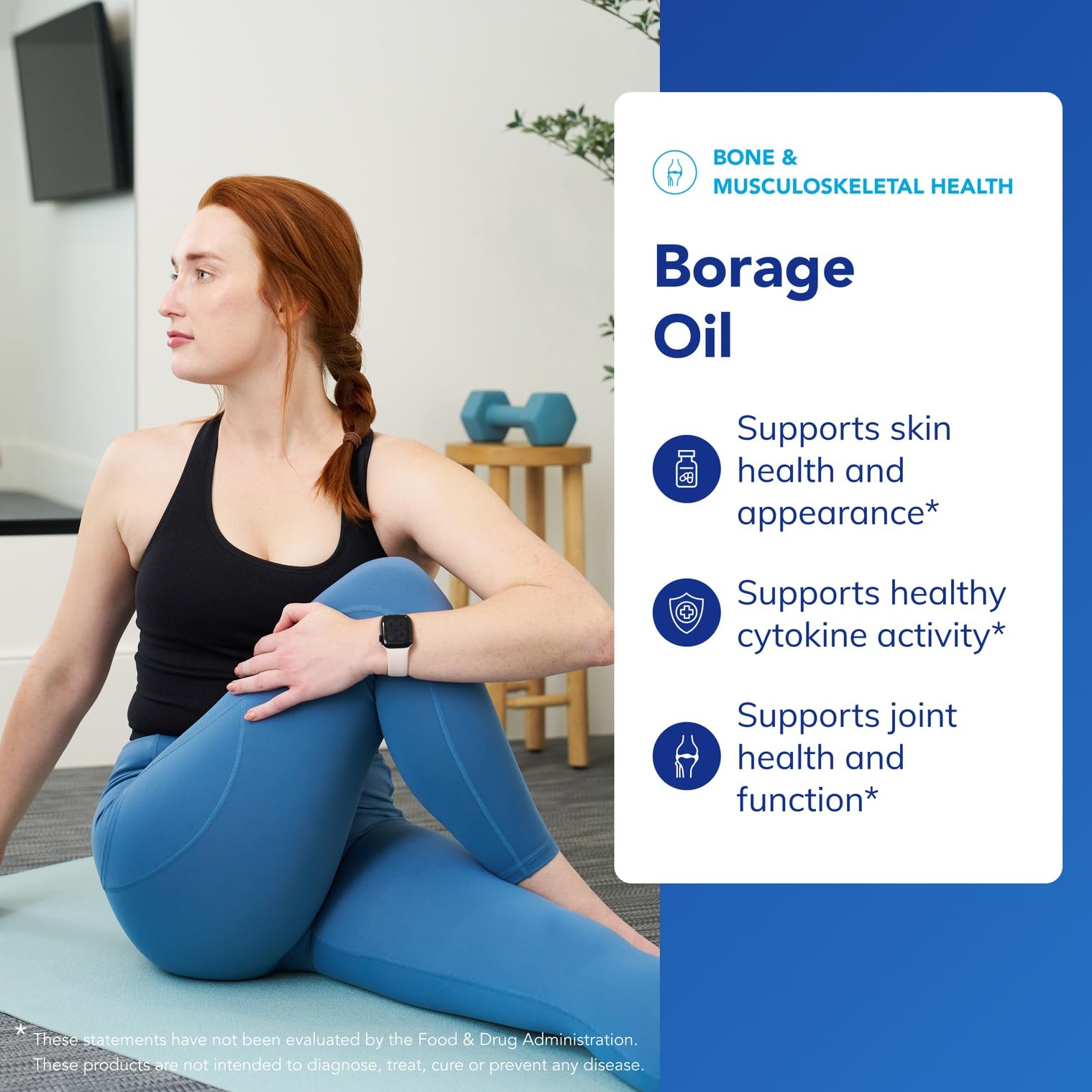 Pure Encapsulations Borage Oil | Hypoallergenic Dietary Supplement | 180 Softgel Capsules