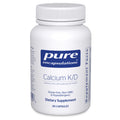 Pure Encapsulations Calcium K/D | Bone Health, Immune Support, Vascular Health | 60 Capsules