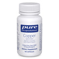 Pure Encapsulations Copper Glycinate 60 Capsules – 2 mg Copper, Supports Red Blood Cells & Energy Metabolism