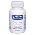 Pure Encapsulations Daily Calm – Vegan Stress & Sleep Support | Ashwagandha, Saffron, GABA & L-Theanine | 60 Capsules