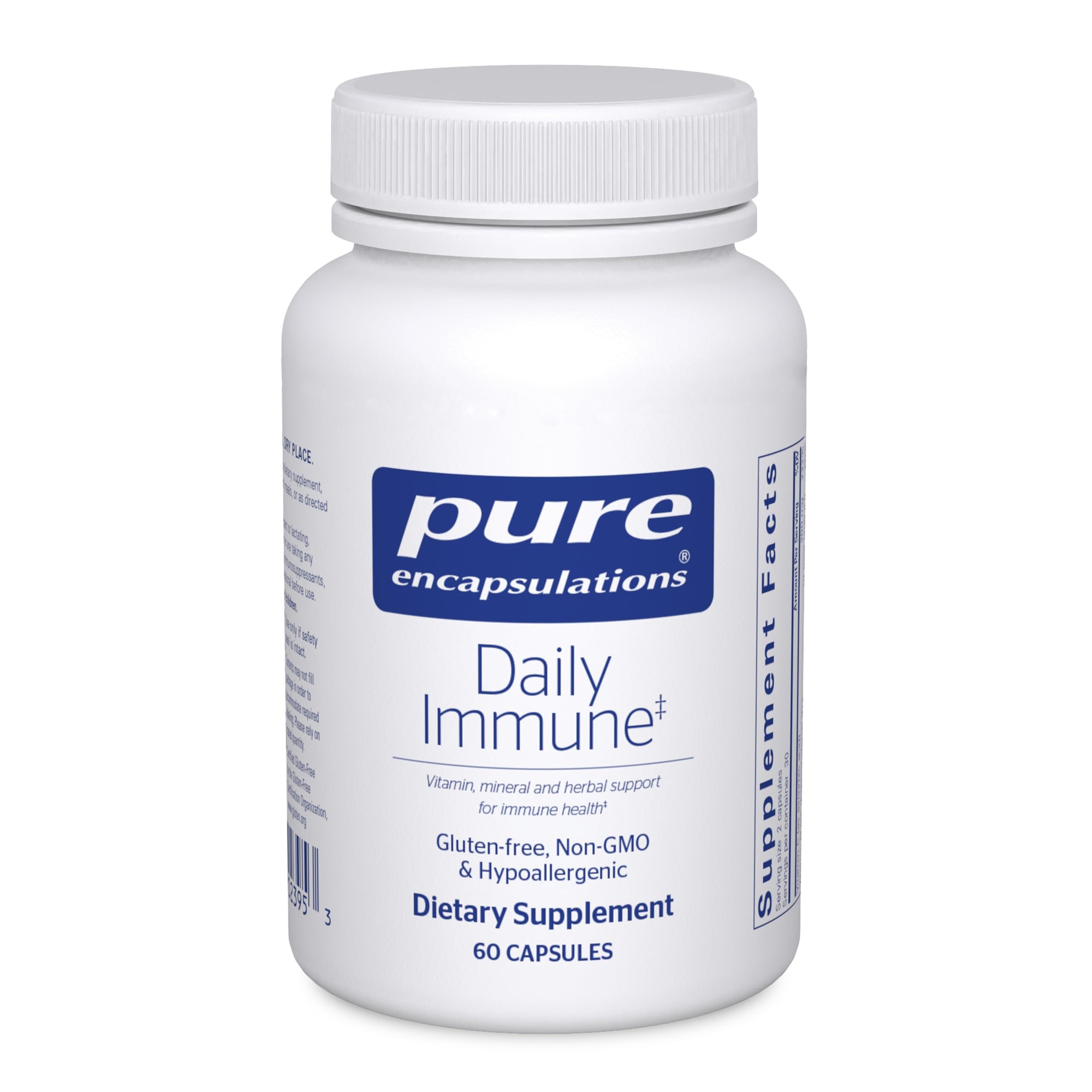 Pure Encapsulations Daily Immune – Comprehensive Immune Formula (60 Capsules)