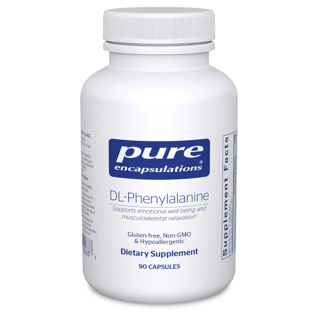 Pure Encapsulations DL-Phenylalanine – Memory, Focus & Joint Support (90 Capsules)