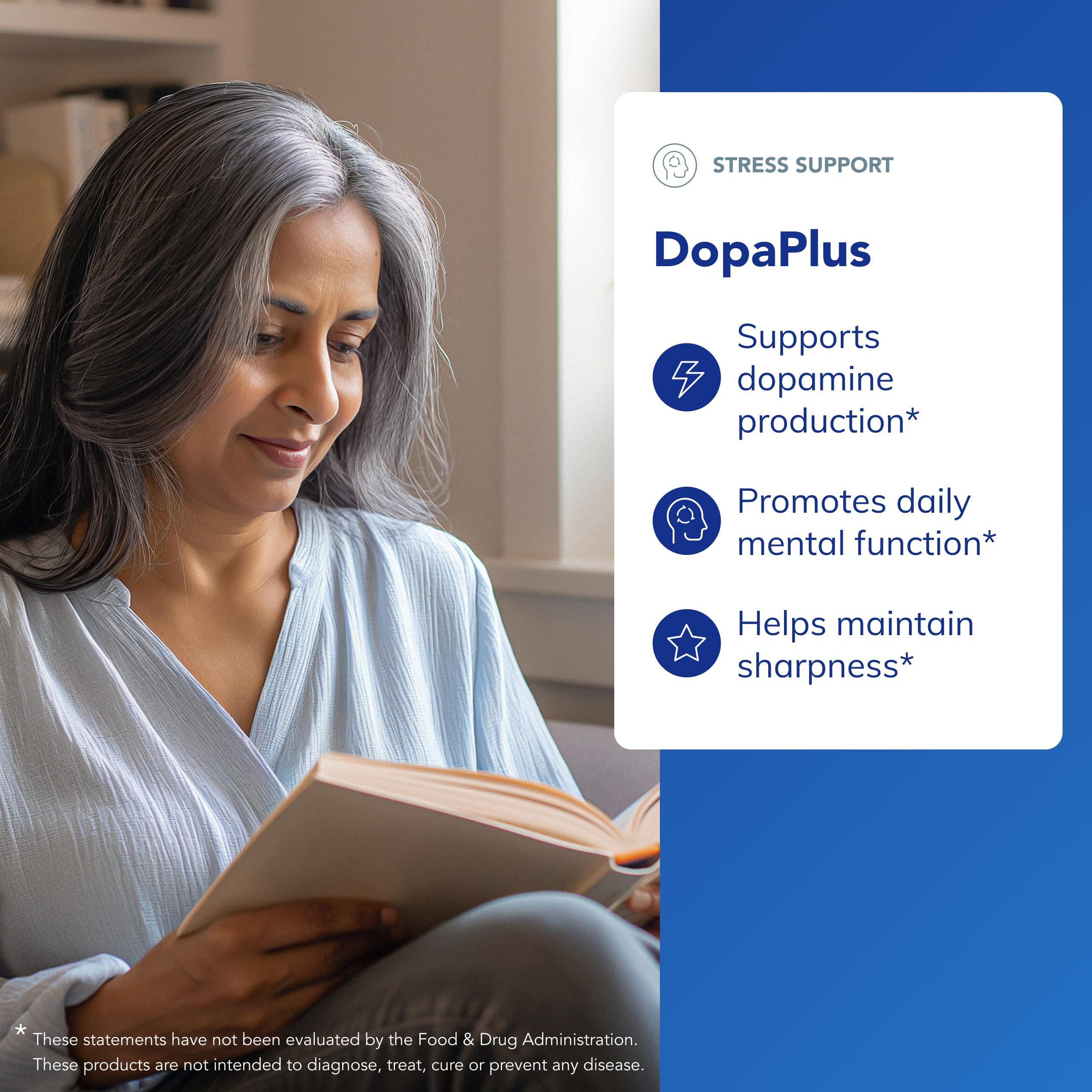Pure Encapsulations DopaPlus — Supports Dopamine Production for Daily Brain Function* | Folate, B6 & L-5-MTHF | Non-GMO & Vegan - 180 Capsules