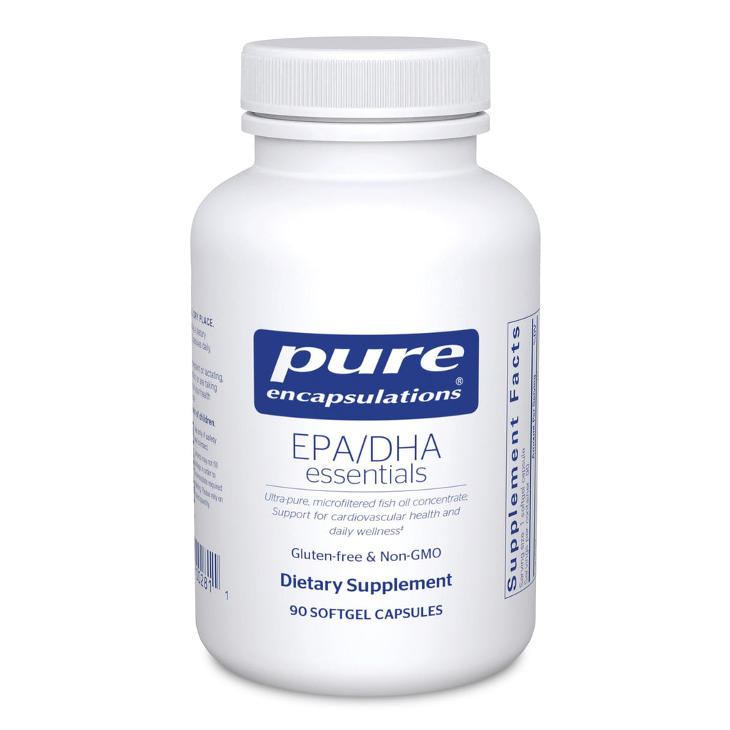 Pure Encapsulations EPA/DHA Essentials – Premium Omega-3 Softgels for Heart & Wellness